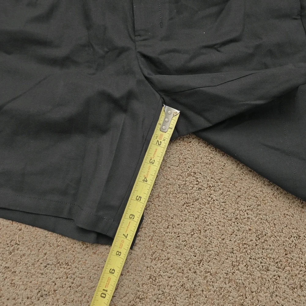 NWT AMI Alexandre Mattiussi Mens Black Elastic Waist Bermuda Shorts FR 38 / 28